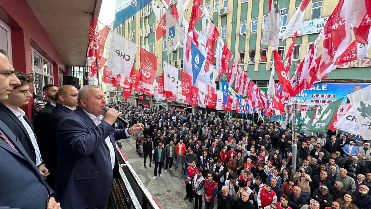 Cemal Enginyurt Kırıkkale’de Vatandaşlara Seslendi; CHP’ye Oy İstedi