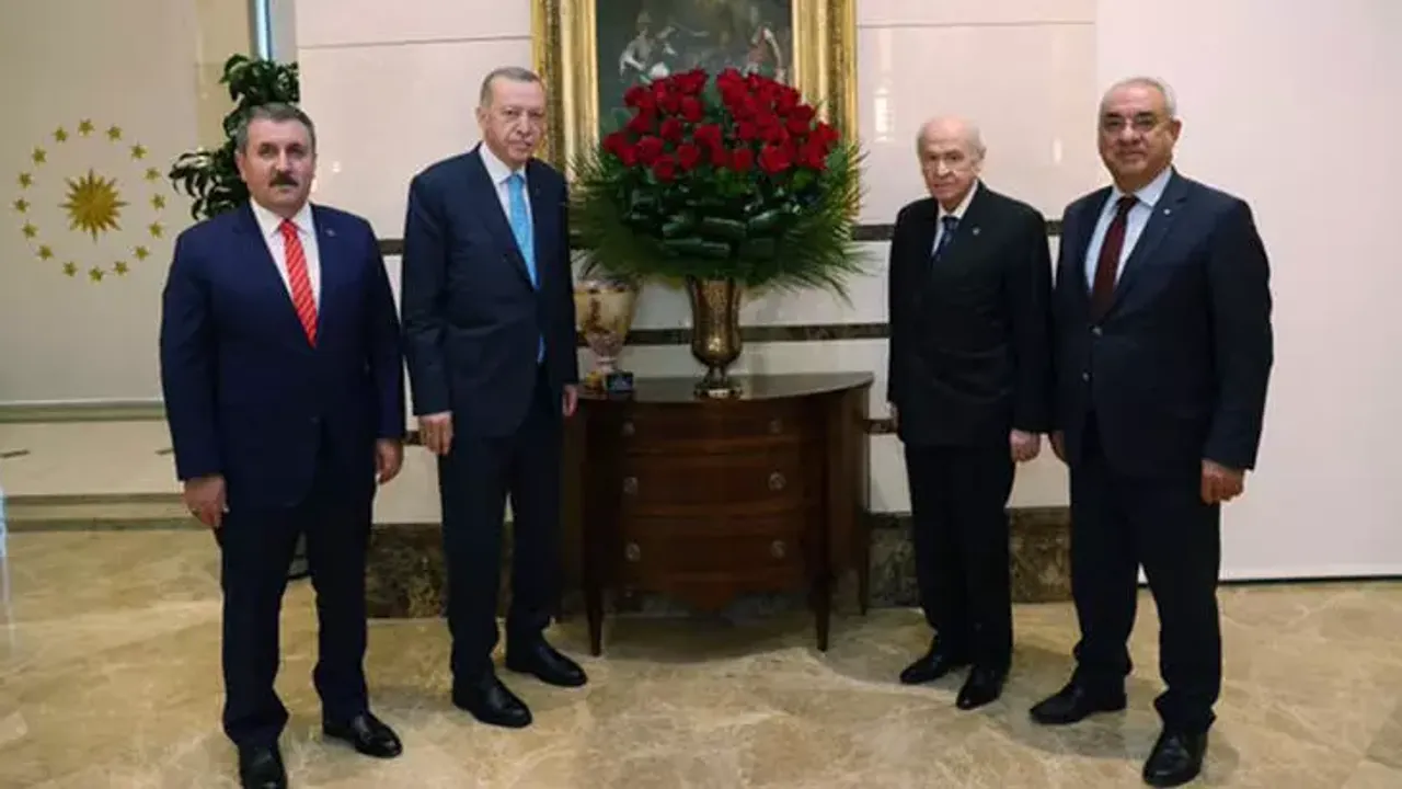 Cumhurbaşkanı Erdoğan ittifak liderleriyle görüşecek