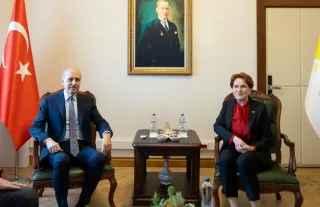 TBMM Başkanı Kurtulmuş, Akşener ile görüştü