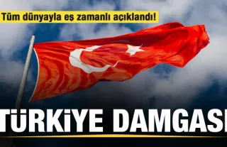 Tüm dünyayla eş zamanlı açıklandı! Türkiye damgasını vurdu