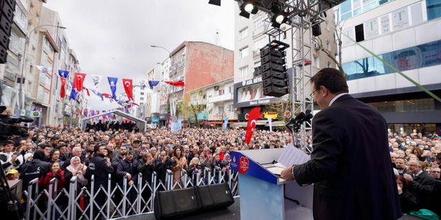 İMAMOĞLU: SIRTINIZI BU MİLLETİN GENÇLERİNE YASLAYIN, GERİSİNİ DÜŞÜNMEYİN