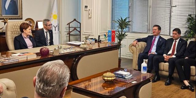 TDP Lideri Sarıgül'den İYİ Parti'ye Geçmiş Olsun Ziyareti