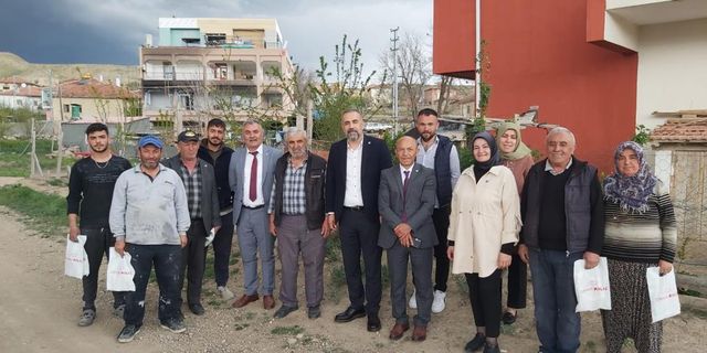 Kılıç, köy köy gezerek İYİ Parti’ye destek istiyor 