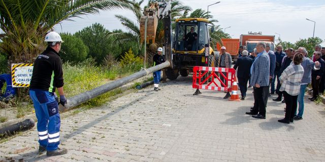 Karaburun’daki 2 bin 300 konutluk site İZSU abonesi oluyor