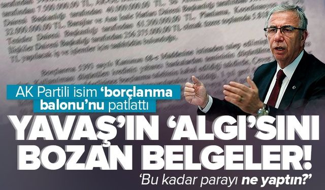 AK Partili Hakan Han Özcan borçlanma balonunu patlattı
