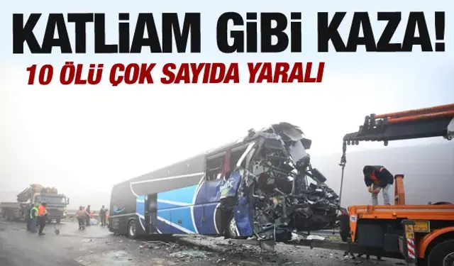 Kuzey Marmara'da büyük kaza: Çok sayıda ölü ve yaralı