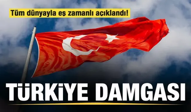 Tüm dünyayla eş zamanlı açıklandı! Türkiye damgasını vurdu