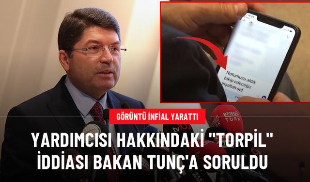 Adalet Bakanı Tunç'tan yardımcısı hakkındaki torpil iddialarına yanıt: Tek kriterimiz liyakat