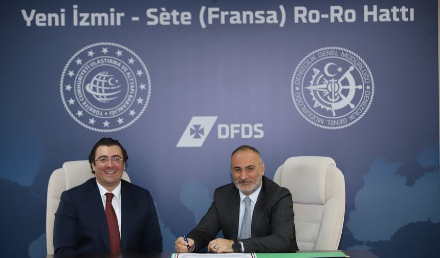 Ulaştırma ve Altyapı Bakanlığı’nın desteği ile DFDS’den ülke ekonomisine katkı sağlayacak yeni rota