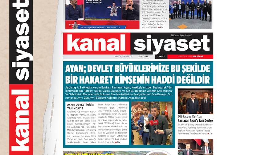 15 ARALIK 2022