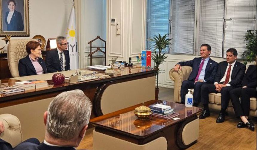 TDP Lideri Sarıgül'den İYİ Parti'ye Geçmiş Olsun Ziyareti
