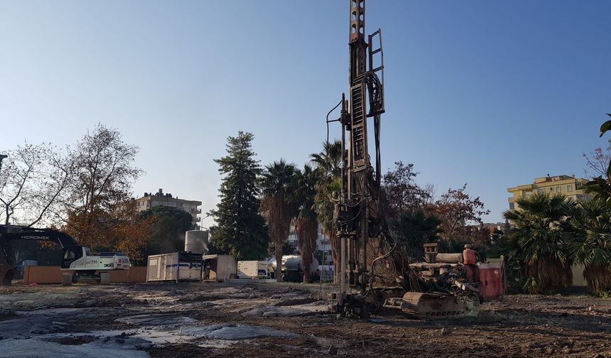 Çiğli Belediyesi Zemin İyileştirme Kontrollerini Sıklaştırdı  Çiğli Belediyesi’nden Yeni İnşaatlara Sıkı Denetim