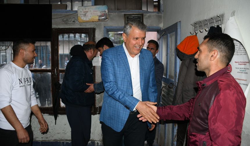 Aladağ'dan değişim için büyük destek
