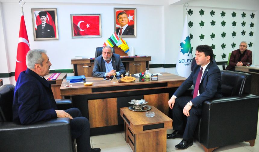 İYİ Parti’den Gelecek Partisine Ziyaret