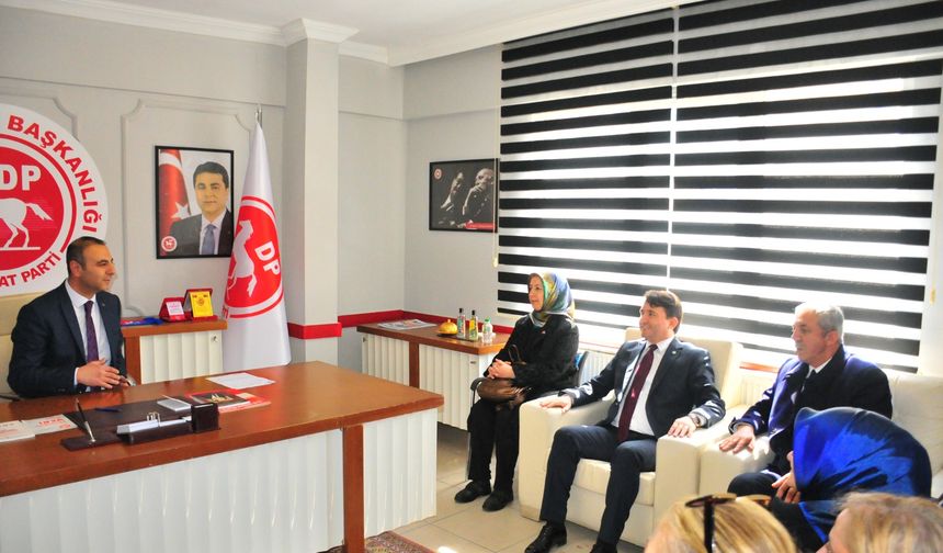 İYİ Parti'den Demokrat Partiye Ziyaret