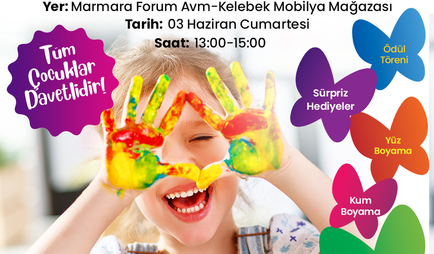 Kelebek Mobilya 5. Geleneksel “Kelebek Kids Resim Yarışması”nda Ödüller 3 Haziran’da Sahiplerini Buluyor