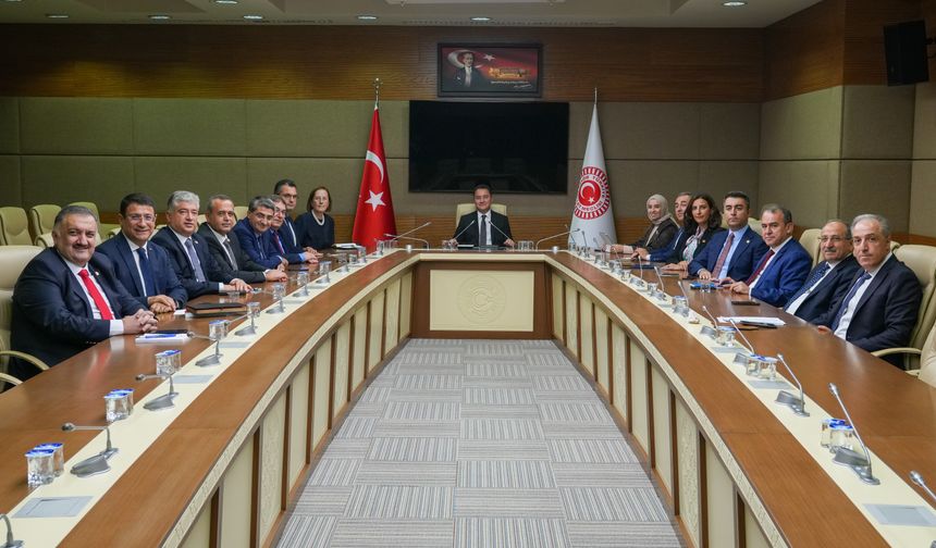 DEVA Partisi Genel Başkanı Ali Babacan, Türkiye Büyük Millet Meclisi 28. Dönem 2. Yasama Yılı Açılış Resepsiyonuna Katıl
